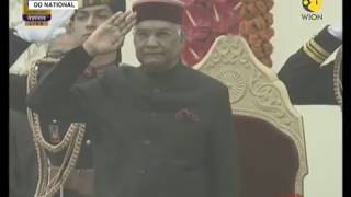 The President of India is escorted by 45 bodyguards [upl. by Culberson657]