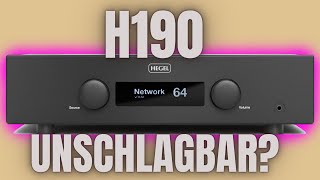 Der HEGEL H 190  Der beste seiner Klasse Stereo Vollverstärker  Streamer [upl. by Enneillij849]