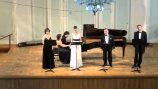 Brahms Liebeslieder Waltzes op52 17 Nicht wandle mein Licht [upl. by Margo]