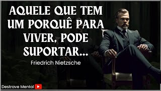 Friedrich Nietzsche  Como se tornar um superhumano Existencialismo [upl. by Akinirt40]