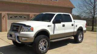 SOLD  2005 FORD F150 4X4 KING RANCH LIFTED CUSTOM FOR SALE SEE WWWSUNSETMILANCOMMPG [upl. by Aihseya]