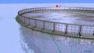 Fish Farming System in 3D [upl. by Ilenay]