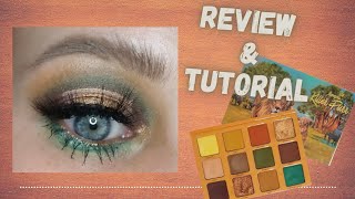 REVIEW amp TUTORIAL  Menagerie Cosmetics Killer Purr Palette  melissajackson07 [upl. by Akerdnahs311]