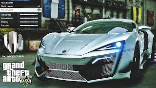 Lykan Hypersport WMotors Tuning 🚗 GTA V ☢ Redux Extreme Graphics [upl. by Maxie]