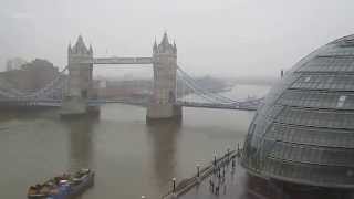 Snow falling on Tower Bridge [upl. by Marden342]