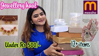 MEESHO JEWELLERY HAUL starting Rs 230  Earrings Bangles sets Bracelets  MEESHO BEST JEWELLERY [upl. by Ck898]