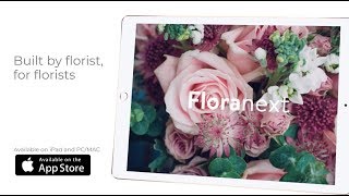 Florist iPad Point of Sale App  by Floranext [upl. by Nesnar]