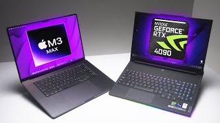 MOST POWERFUL MacBook vs PC Laptop RIP Windows [upl. by Amsa]