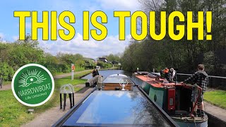 THE WIGAN FLIGHT A Narrowboat Journey up the Countries Toughest Locks Ep214 [upl. by Hester]