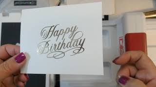 Go Press amp Foil using Gemini Foil press dies ToDo Dies amp embossing folders [upl. by Kelbee]