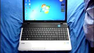 Fujitsu Lifebook A531 Quick look [upl. by Hsetih533]