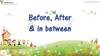 Before  After and In between numbers l Learn about numbers l Before and after number concept [upl. by Lainahtan]