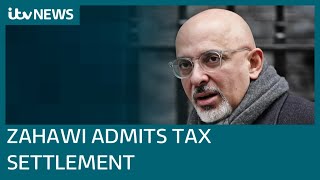 Nadhim Zahawi admits paying settlement to HMRC after ‘careless’ tax error  ITV News [upl. by Vanessa]