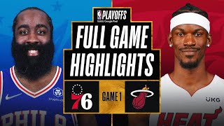 4 76ERS at 1 HEAT  FULL GAME HIGHLIGHTS  May 2 2022 [upl. by Aivlys135]