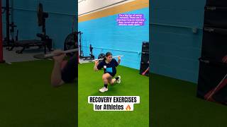 RECOVERY EXERCISES for Athletes Athlete Performance Training shorts [upl. by Nedyah138]