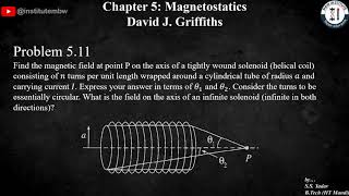 Problem 511 Magnetostatics Griffith 3rd ed [upl. by Korie939]