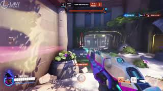 Reaching top 500 with lavicheats in overwatch 2 [upl. by Nothgierc]