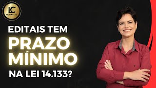 Prazos mínimos da 14133 [upl. by Eenet218]