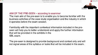 ACCA SBL March 24 student preseen discussion [upl. by Fogel]