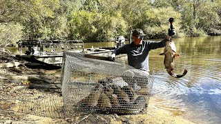 300 Pounds of CATFISH in 1 Trip Challenge 24 Hours at Fish Camp [upl. by Gauthier]