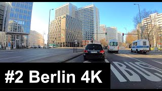 🇩🇪 Driving in Berlin from North to South by car through the center Berlin Germany DE [upl. by Lenard470]