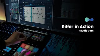 RIFFER by Audiomodern  in Action  Studio Jam [upl. by Diantha]