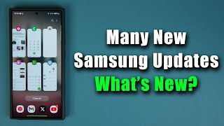 Multiple New Samsung Galaxy Updates  Whats New [upl. by Lysander]