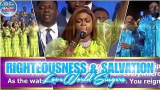 HEALING STREAMS  RIGHTEOUSNESS AND SALVATION  LOVEWORLD SINGERS gospel [upl. by Alil820]