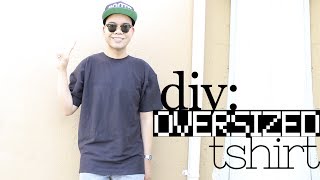 DIY Simple Oversized TShirt [upl. by Christa268]