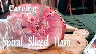 Carving Up Spiral Sliced Ham 101 [upl. by Justina640]