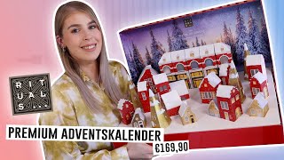 RITUALS ADVENTSKALENDER UNBOXING 2023  PREMIUM VERSIE 🎄🤍  Make Me Blush [upl. by Nyhagen]