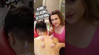 ASMR Back Massage amp Cupping asmr relaxing asmrsounds [upl. by Nnayllek]