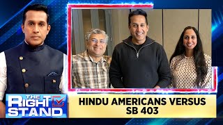 Hindu Americans Vs SB 403  Hindu American Foundations CoFounder Mihir Meghani Interview  News18 [upl. by Phelia192]