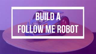 Build a Follow Me Robot  WitBlox Full Project [upl. by Azirb]