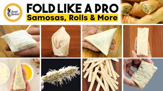 Fold Like a Pro StepbyStep Guide to Perfect Samosas Rolls and More by Food Fusion [upl. by Kragh]