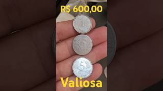 🔥 numismaticaemalta ❗Você tem essa moeda valiosa de 5 centavos 1994 disco trocado [upl. by Ivon]