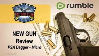 New Gun Review  PSA Dagger Micro [upl. by Duma]