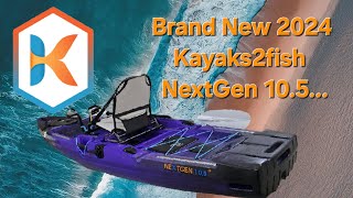 Unboxing the Brand New 2024 Kayaks2fish NextGen 105 [upl. by Kevina]