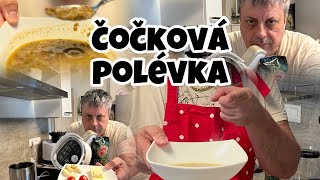 Úžasný recept na polévku ČOČKOVÁ POLÉVKA za 15 minut a bez mouky Dnes vaříme v polívkovači [upl. by Linders]