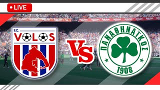 🔴 Volos NFC vs Panathinaikos LIVE Match Score Streaming Full HD  Greek Super League 2023 [upl. by Rad]