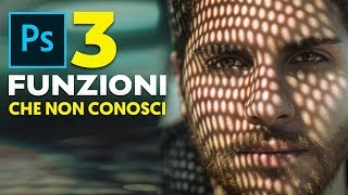 3 FUNZIONI che Molto Probabilmente NON Conosci in Photoshop CC [upl. by Einnaoj]