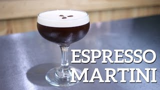 Espresso Martini Cocktail Recipe  THE EASIEST RECIPE [upl. by Ijic]