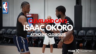 NBA Workout w Cleveland Cavaliers Isaac Okoro  Attacking Closeouts Part 1 [upl. by Myrtie]