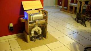 ArduinoBased Laser Controlled Wireless Automatic Cat Feeder [upl. by Arraeic]