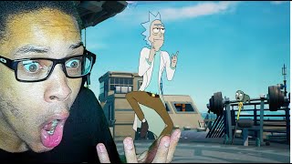 Fortnite Chapter 2  Season 7 Battle Pass Trailer REACTION  RICK SANCHEZ AND SUPERMAN IN FORTNITE [upl. by Hey]