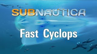 Subnautica  How to reach hyperspeed and entering the 9th dimension [upl. by Esme]