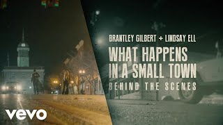 Brantley Gilbert Lindsay Ell  What Happens In A Small Town Behind The Scenes [upl. by Moretta]