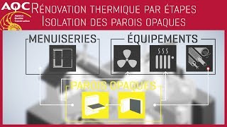 Rénovation thermique performante par étapes  Isolation des parois opaques [upl. by Nesyla]