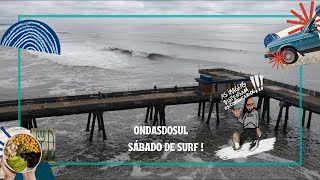 Sábado de Surf Gordo Guru avisou previsão confirmou [upl. by Ailido533]