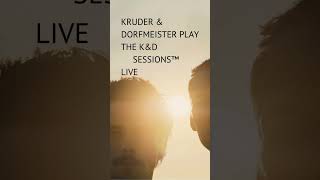 Kruder amp Dorfmeister play the KampD Sessions Live 🎤 [upl. by Zachar]